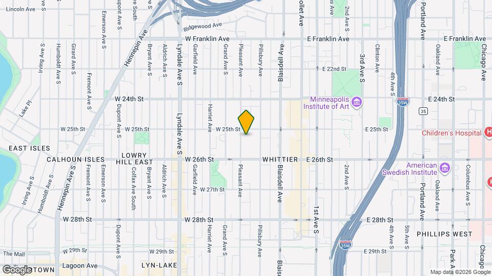 2515 Pleasant Ave, Unit 2 Mapa y Detalles de la Ubicación