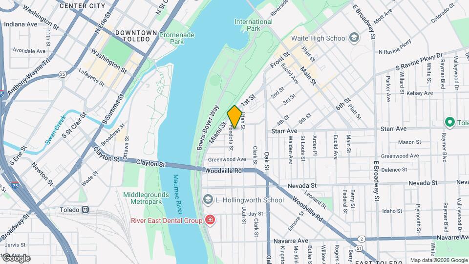 237 Yondota St Map and Location Details