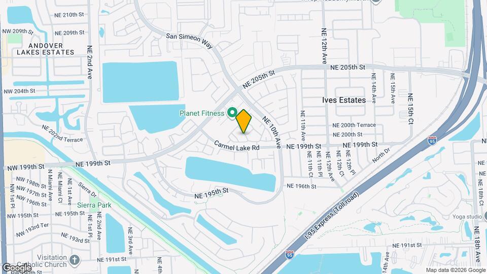 809 NE 199th St Map and Location Details