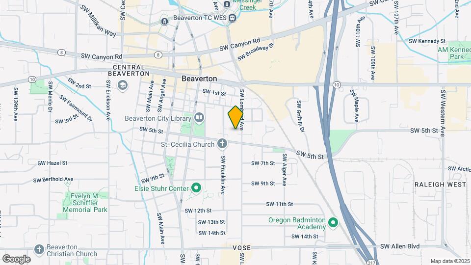 4915 Lombard Ave Map and Location Details