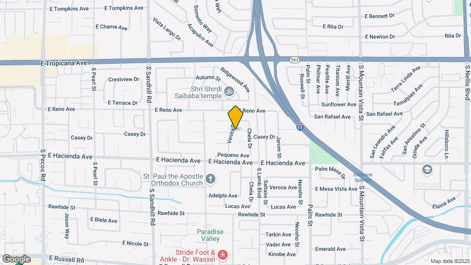 5176 Venita Dr Map and Location Details