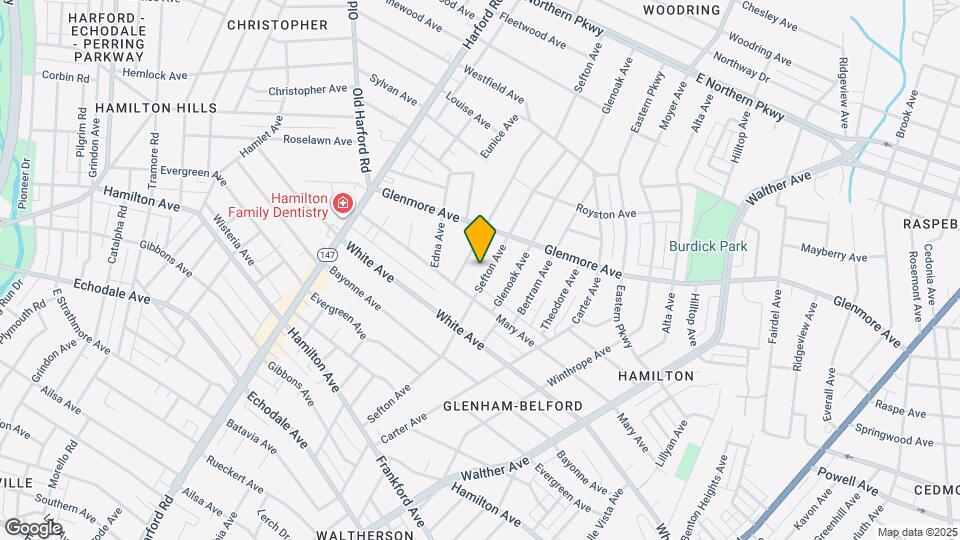 5916 Sefton Ave Map and Location Details