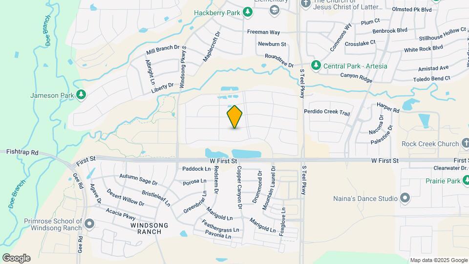 4031 Brazoria Dr Map and Location Details