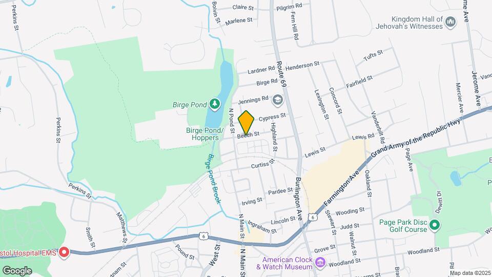 58 Beech St, Unit 2nd Floor Mapa y Detalles de la Ubicación