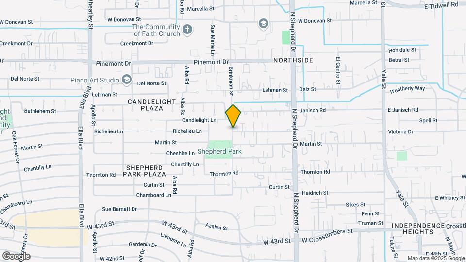 4814 Brinkman St Map and Location Details