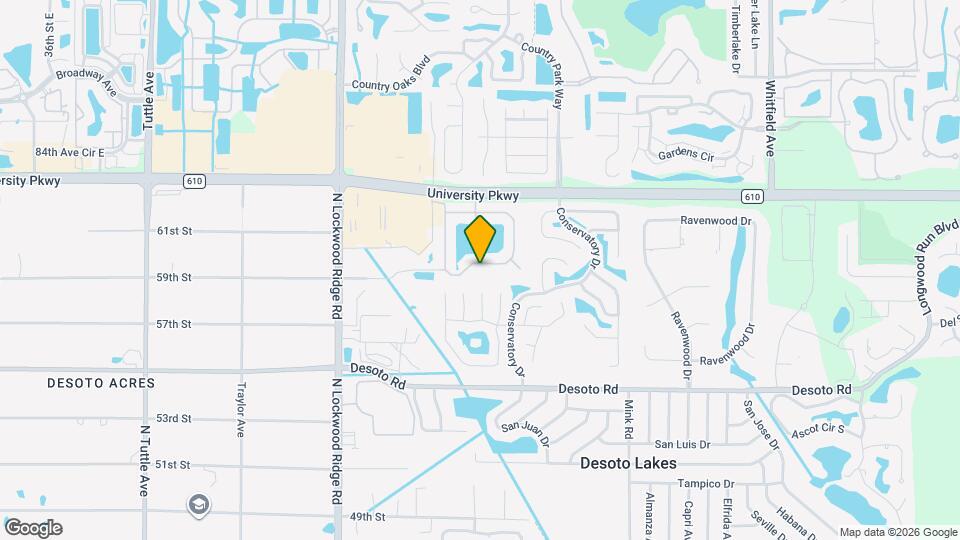 3709 Parkridge Cir Map and Location Details