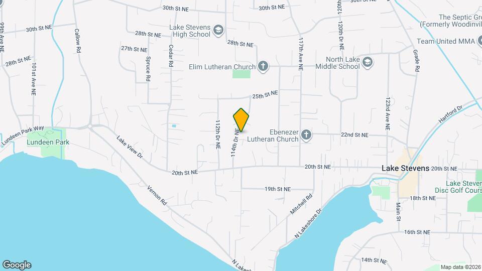 11325 21st Pl NE Map and Location Details