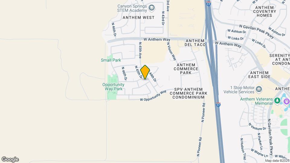 4512 W Stoneman Dr Map and Location Details