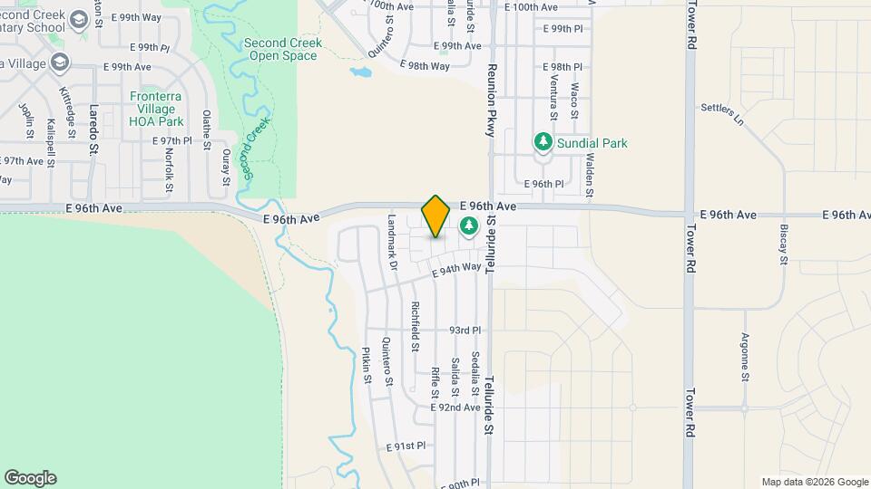 17391 E 95th Ave Map and Location Details