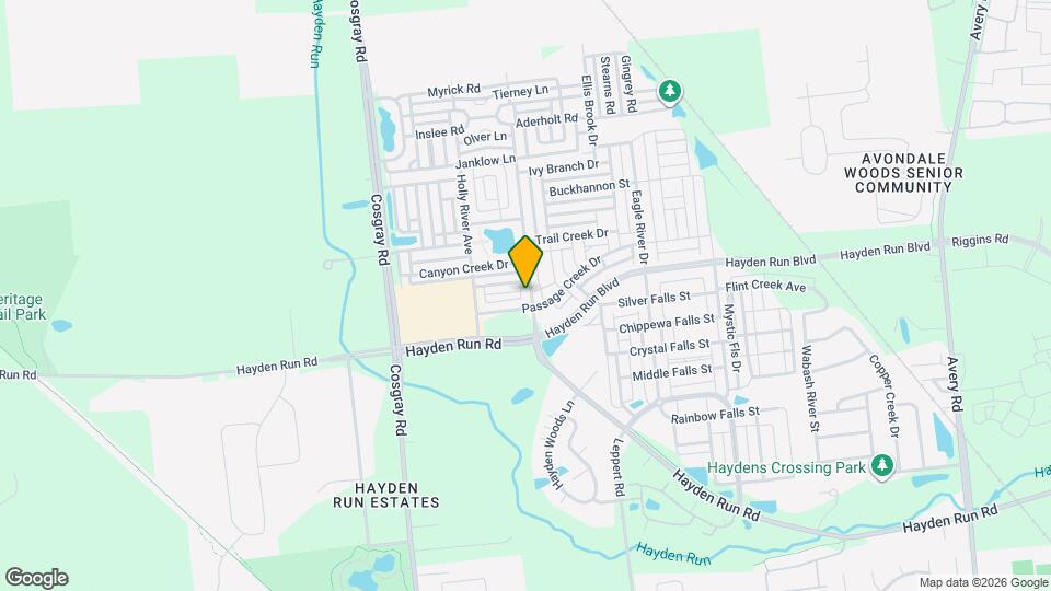 5443 Spring River Ave Mapa y Detalles de la Ubicación