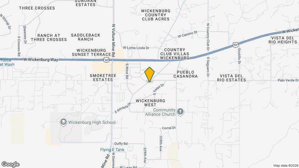 485 S Aircleta Dr Map and Location Details