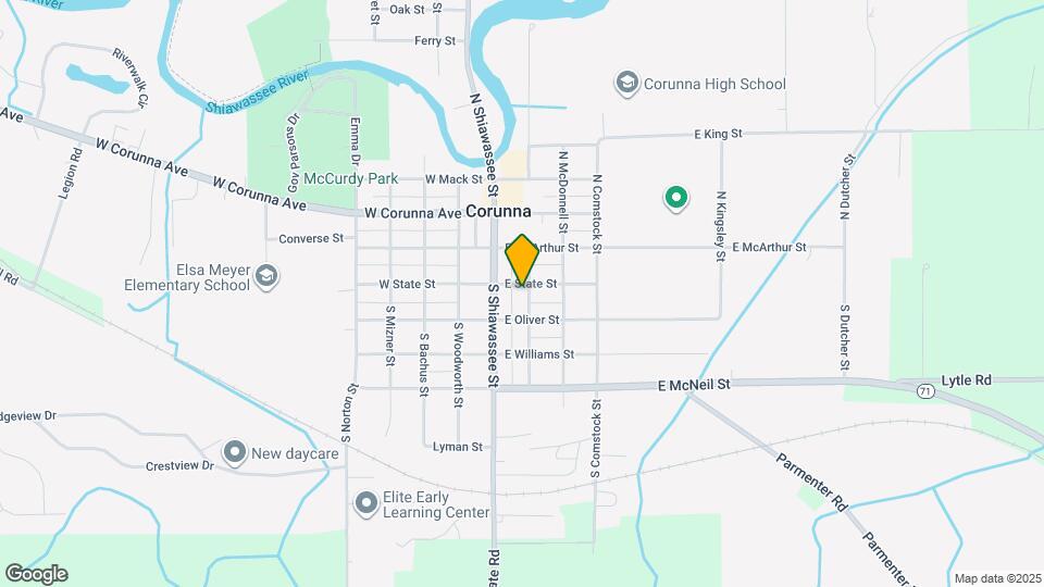 120 E State St Map and Location Details