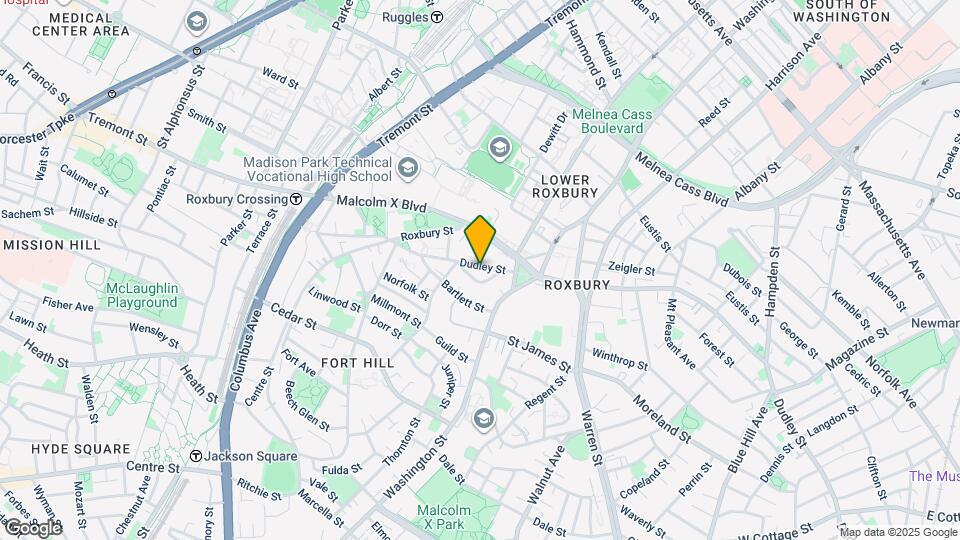 57 Dudley St Mapa y Detalles de la Ubicación