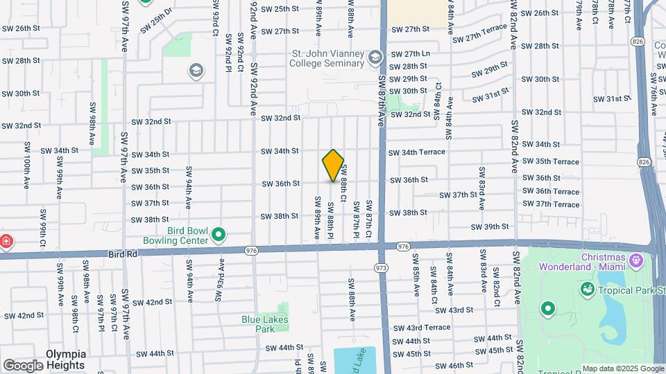 3611 SW 88th Pl Map and Location Details