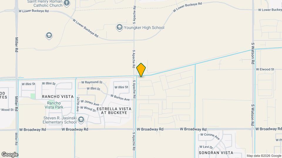 24244 W Raymond St Map and Location Details