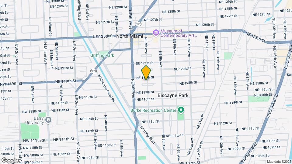 675 NE 118th St Mapa y Detalles de la Ubicación