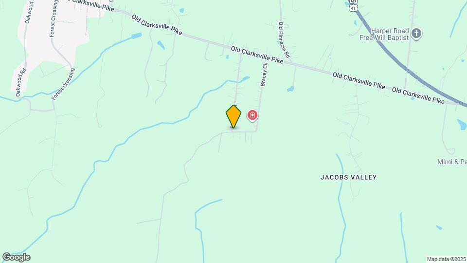 2121 Bracey Cir Map and Location Details