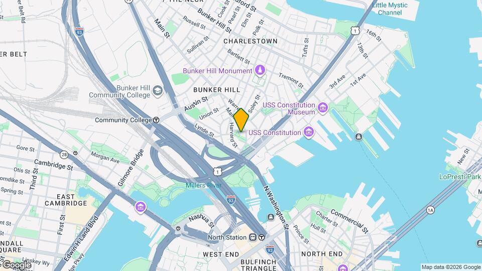 25 Harvard Square Map and Location Details