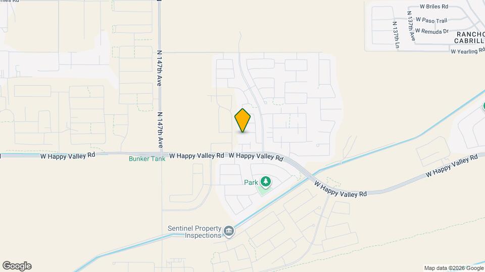 14377 W Hackamore Dr Map and Location Details