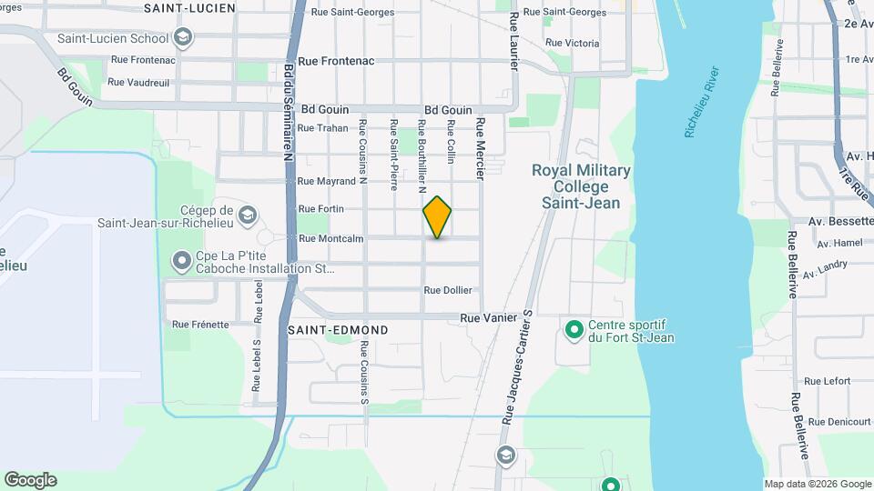 176 Montcalm Rue Map and Location Details