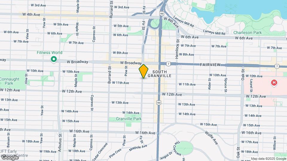 2638 Fir St Map and Location Details