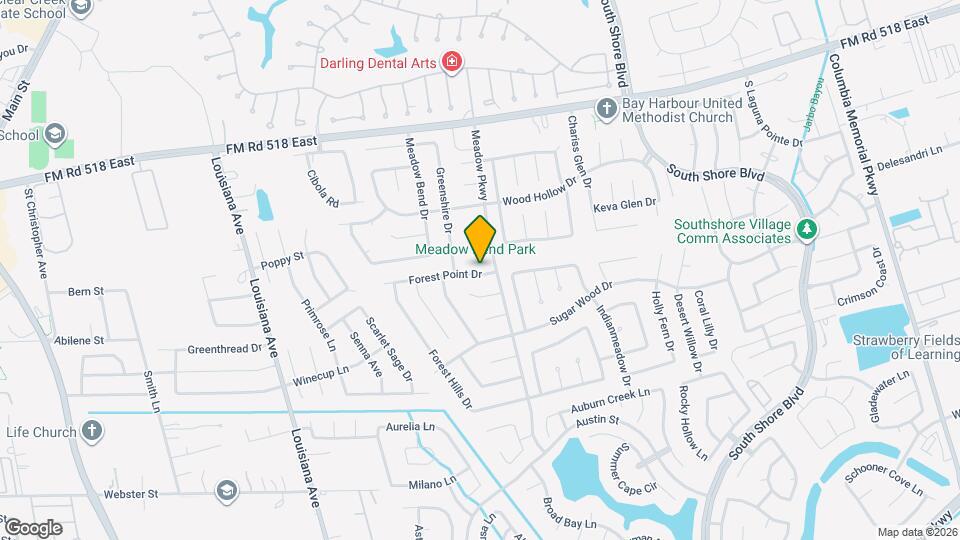 2822 Forest Point Dr Map and Location Details