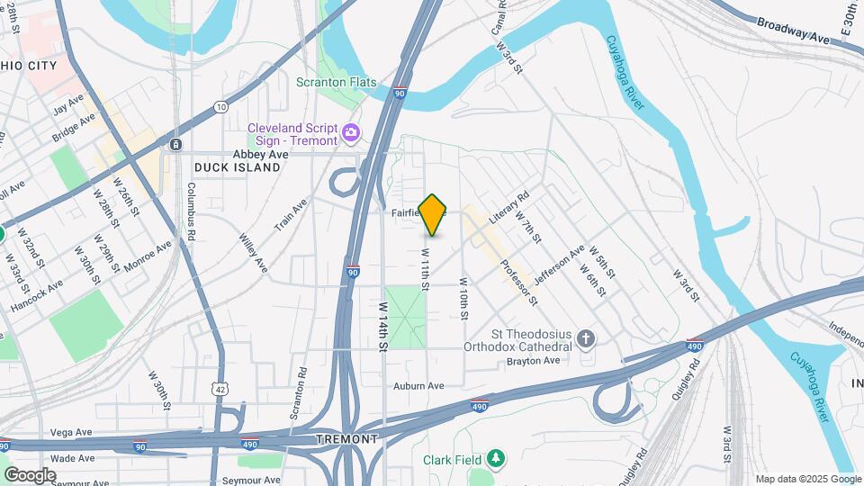 2275 W 11th St, Unit Up Map and Location Details