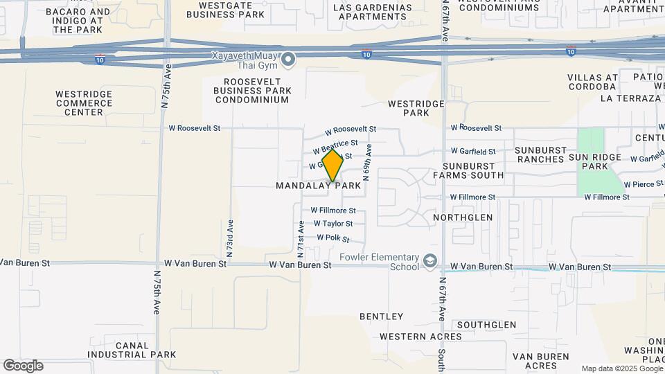 619 N 70th Ave Map and Location Details