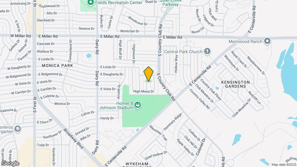 2422 High Hollow Dr Map and Location Details