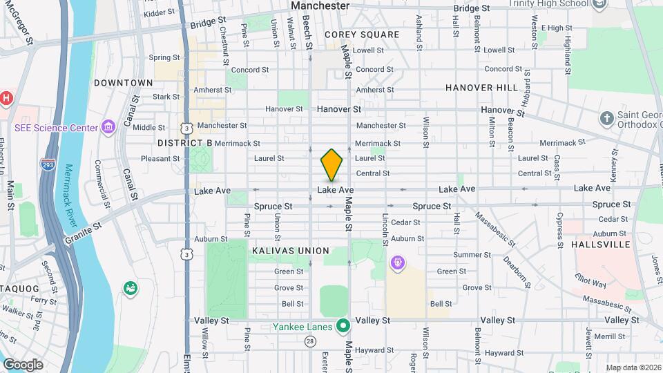286 Lake Ave, Unit 1 Map and Location Details