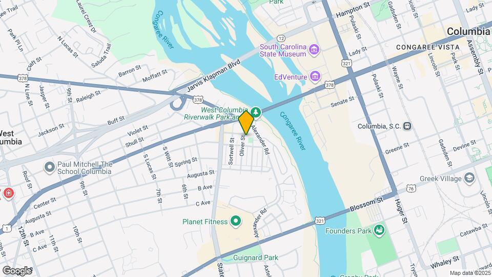 203 Oliver St Map and Location Details