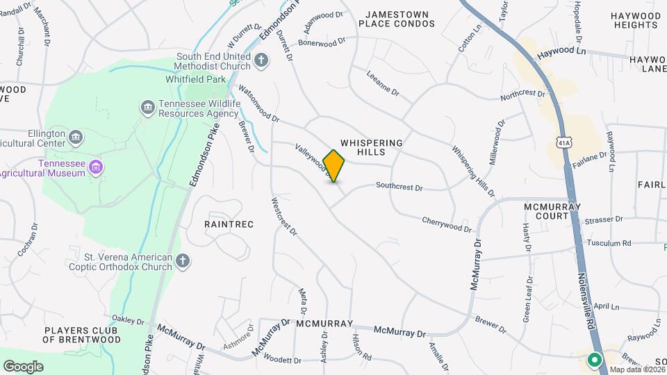 567 Valleywood Dr Map and Location Details