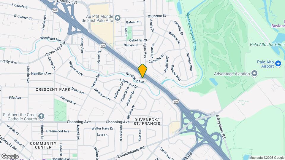 Woodland Creek Mobile Home Park Map and Location Details
