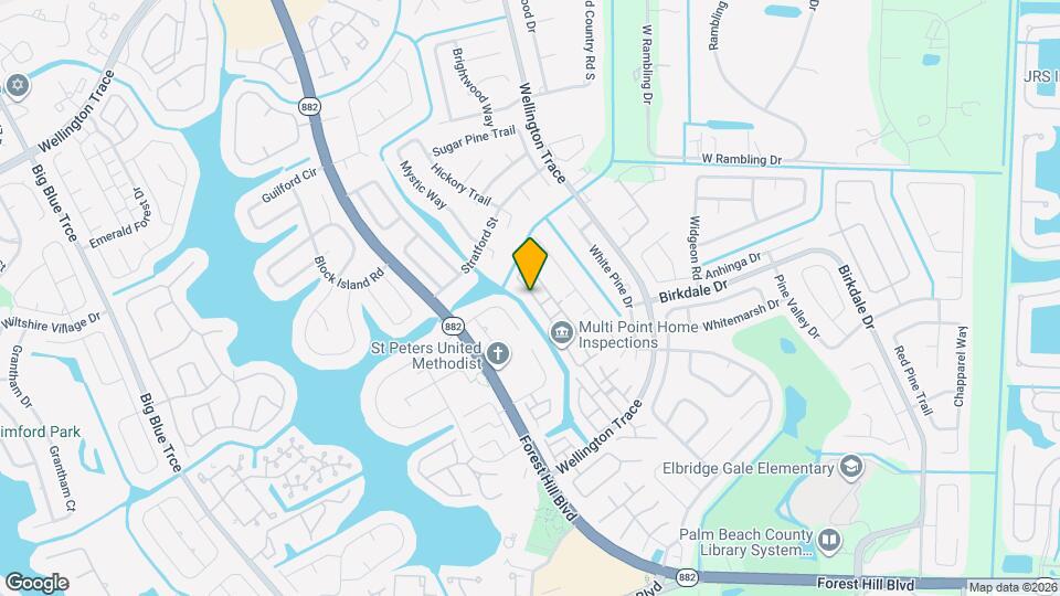 1328 Waterway Cove Dr Map and Location Details