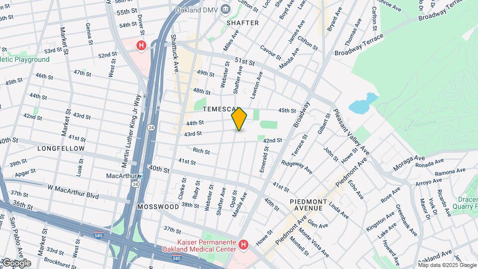 4224 Shafter Ave Mapa y Detalles de la Ubicación