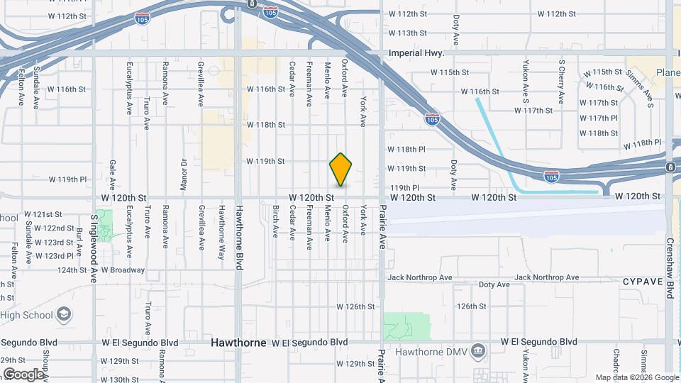 4111 W 120th St, Unit B Mapa y Detalles de la Ubicación