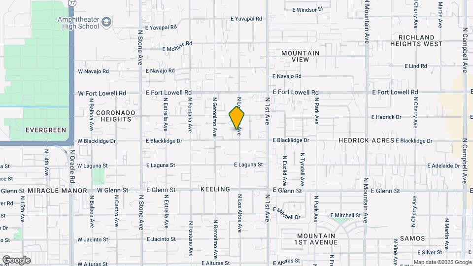 3011 N Los Altos Ave Map and Location Details