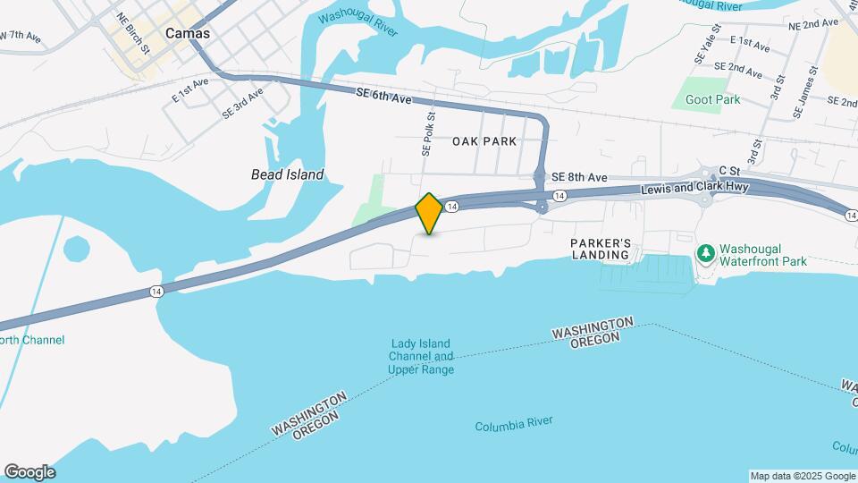 1116 SE Polk St Map and Location Details