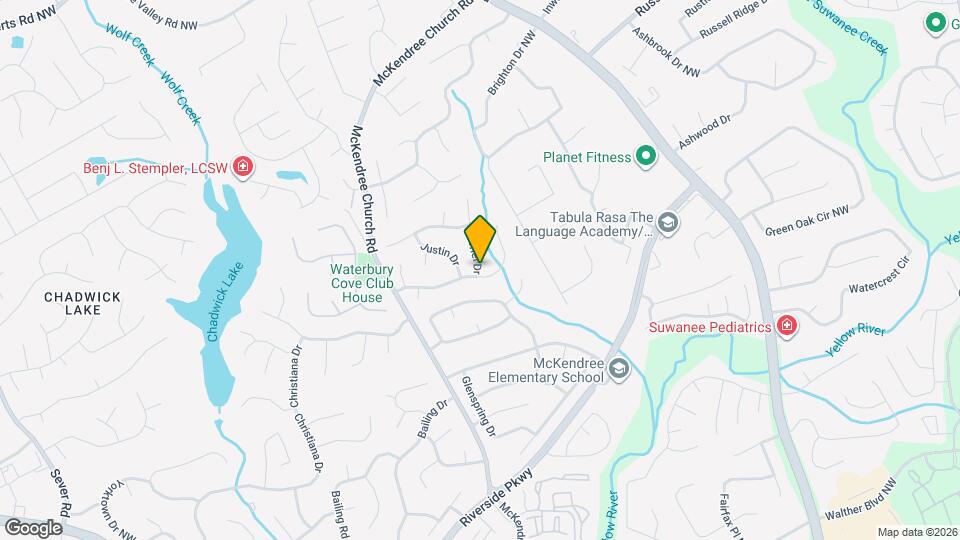 735 Ashley Laine Walk Map and Location Details