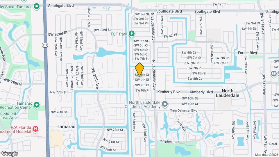 8241 SW 9th St Mapa y Detalles de la Ubicación