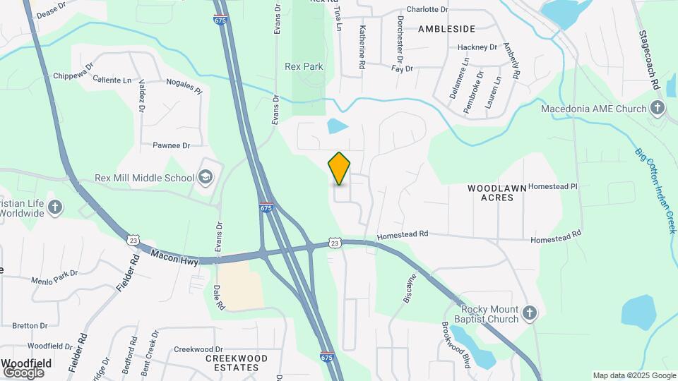 6316 Ellenwood Dr Map and Location Details