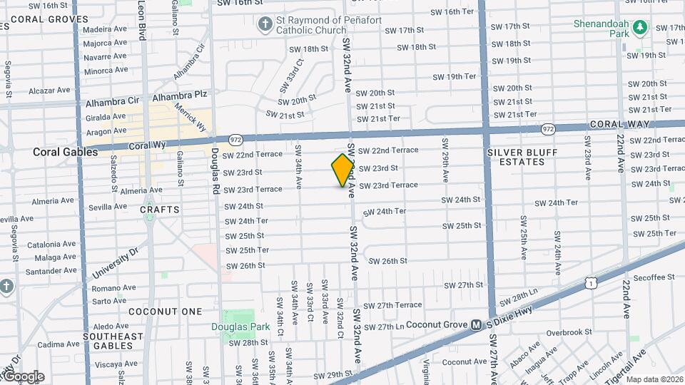 3216 SW 23rd Terrace Map and Location Details