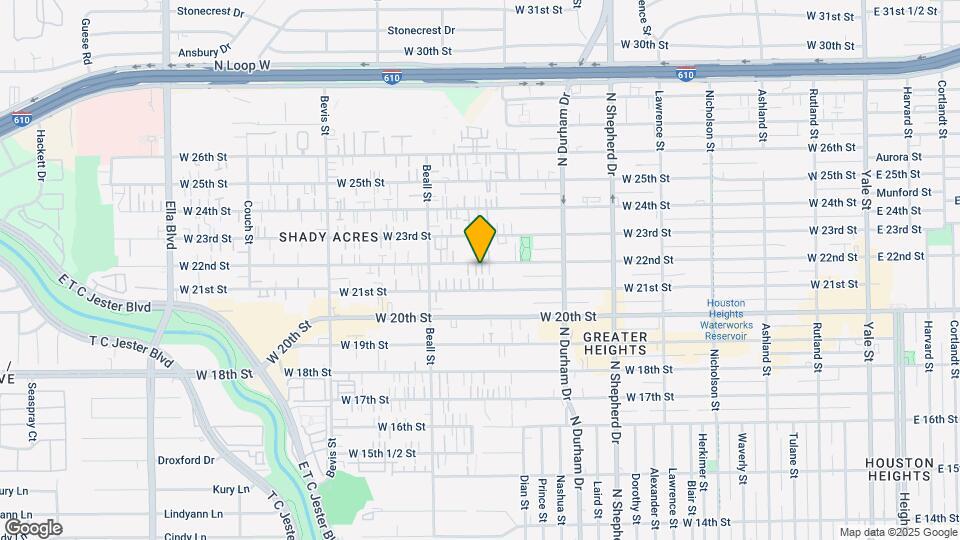 936 W 22nd St Map and Location Details