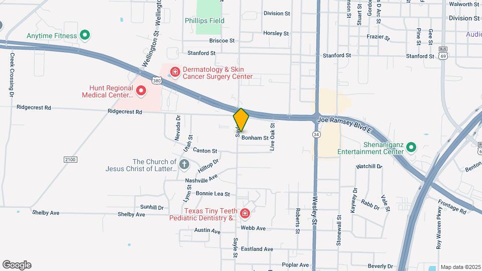3212 Bonham St Mapa y Detalles de la Ubicación