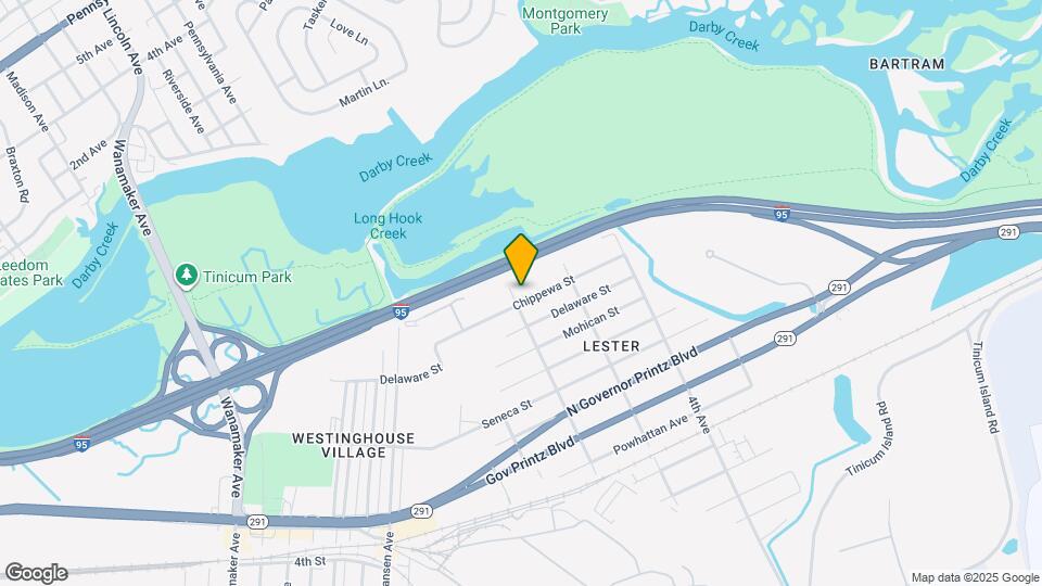 205 Chippewa St Map and Location Details