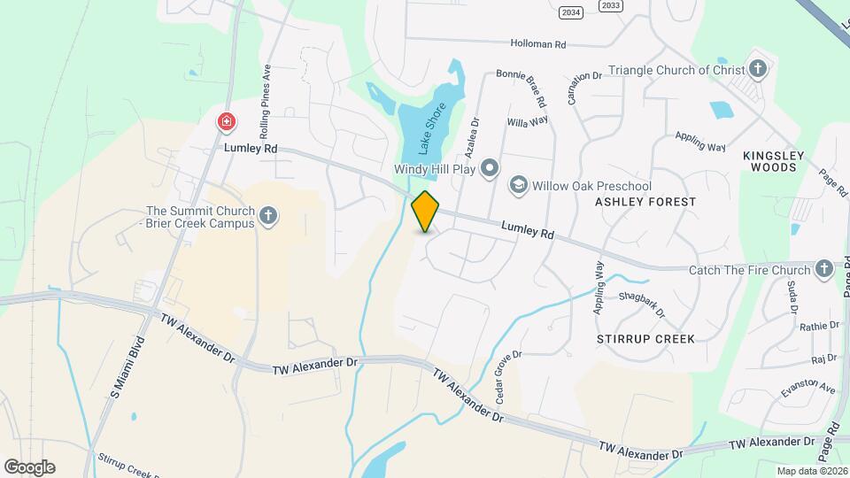 3109 Skybrook Ln Map and Location Details