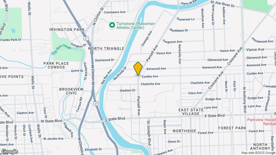 2727 Parnell Ave Map and Location Details