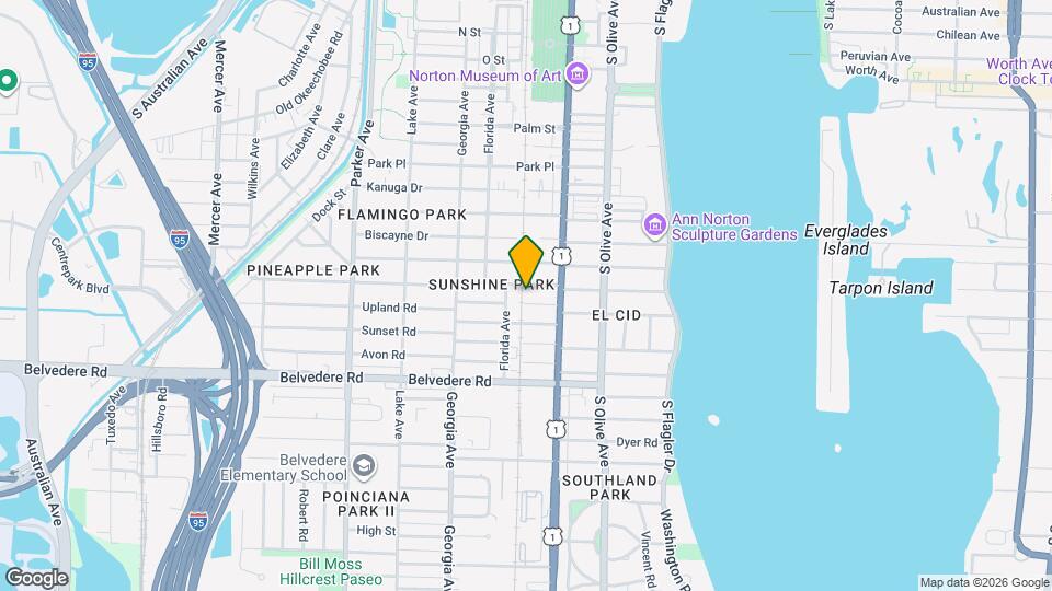 429 Upland Rd Map and Location Details