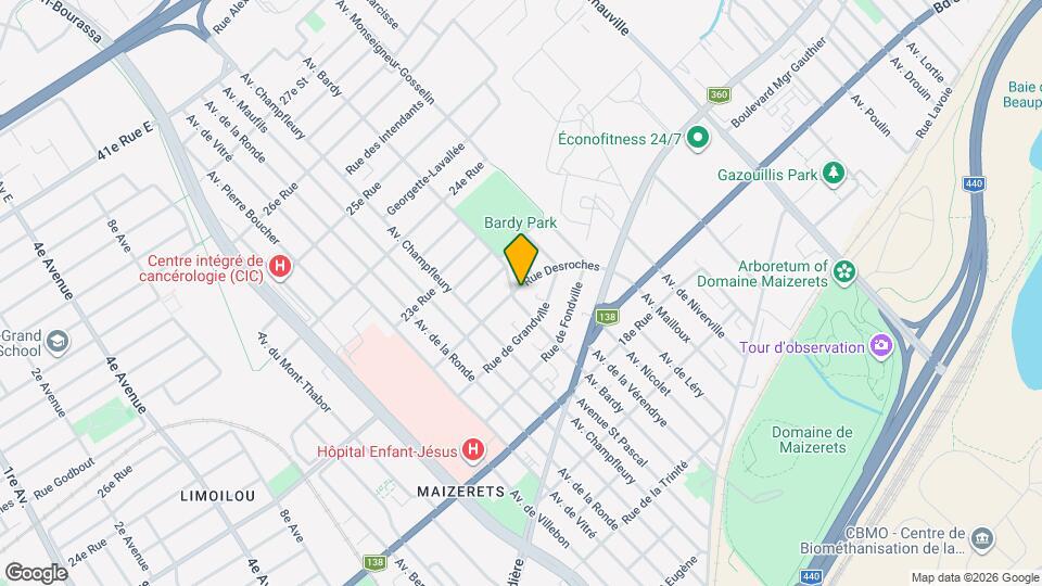 2090 Bardy Av Map and Location Details