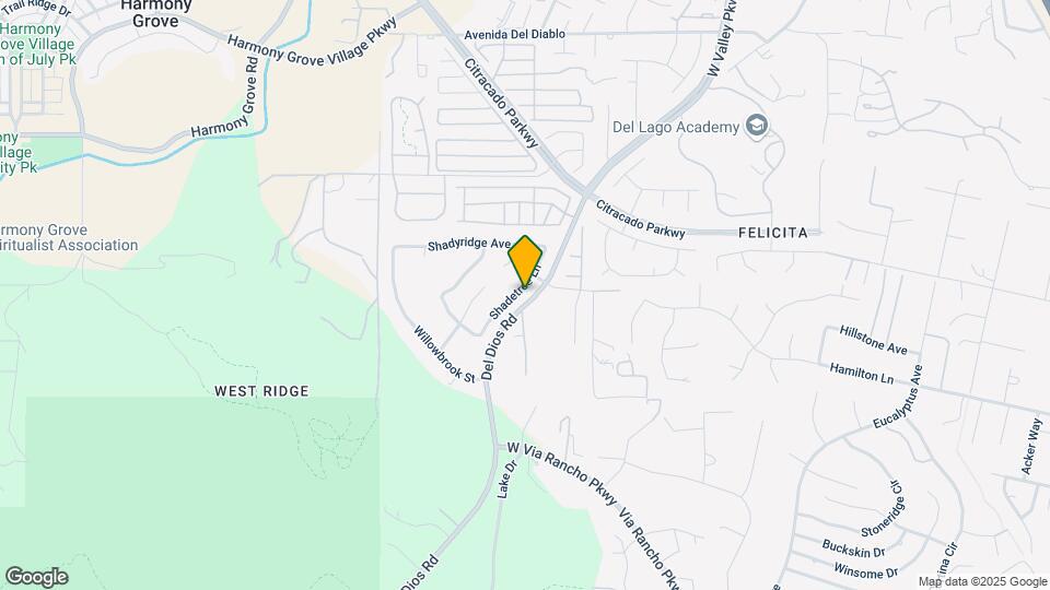 2118 Shadetree Ln Mapa y Detalles de la Ubicación